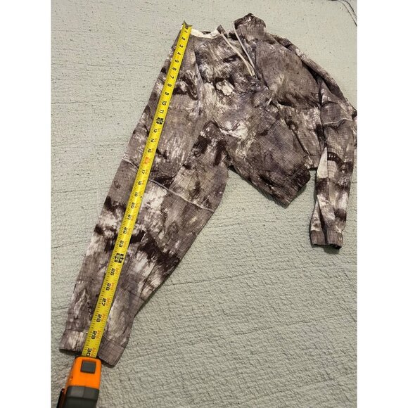 Gymshark Women’s Lightweight Bomber Jacket Medium Cropped Zip Pocket M - Picture 10 of 12